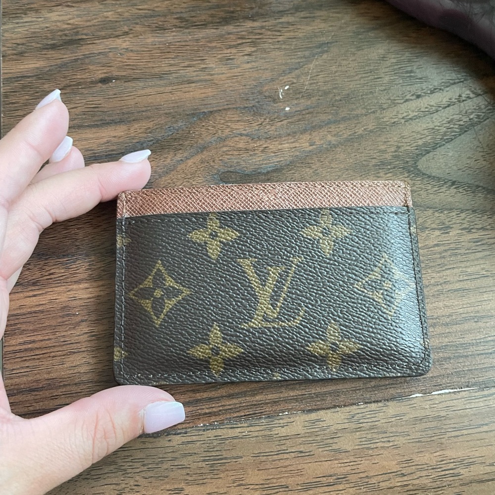 Louis Vuitton Brown Card Holder